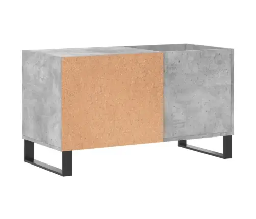 Ierakstu Skapītis, 85X38X48 Cm, Inženierijas Koks, Pelēks Vidaxl