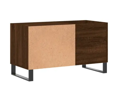 Vinilinių Plokštelių Spintelė, Ruda, 85X38X48cm Mediena