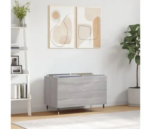 Skapītis, 74,5X38X48 Cm, Inženierijas Koks, Pelēks Vidaxl