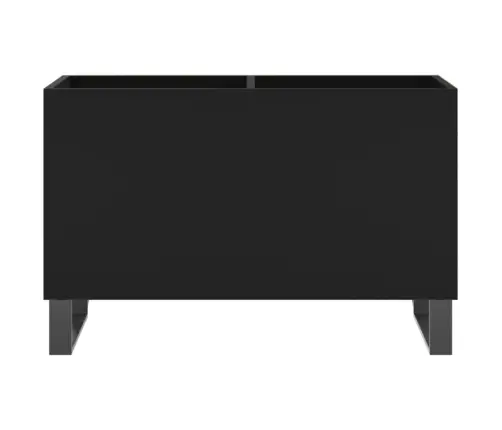 Plaadikapp, Must, 74,5 X 38 X 48 cm Tehispuit