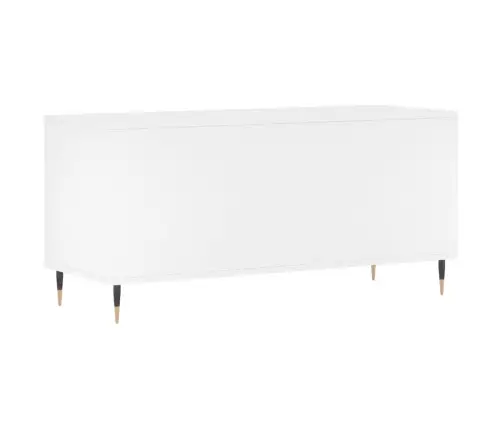 Plaadikapp, Valge, 100 X 38 X 48 cm Tehispuit