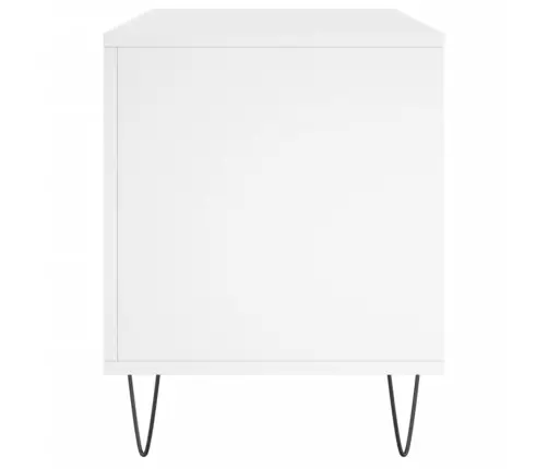 Plaadikapp, Valge, 100 X 38 X 48 cm Tehispuit