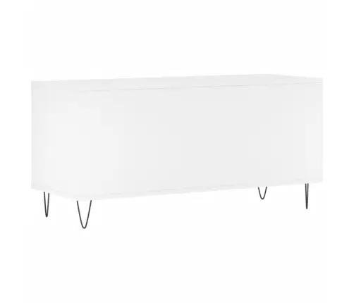 Plaadikapp, Valge, 100 X 38 X 48 cm Tehispuit