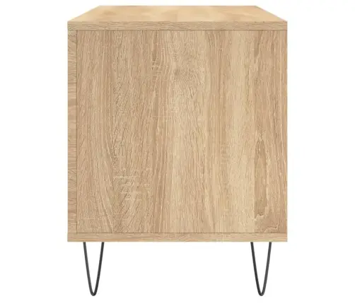 Vinilinių Plokštelių Spintelė, Ąžuolo, 100X38X48cm Mediena