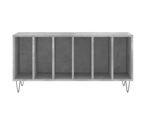 Vinilinių Plokštelių Spintelė, Betono, 100X38X48cm Mediena