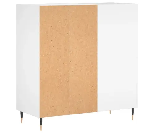 Vinilinių Plokštelių Spintelė, Balta, 84,5X38X89cm Mediena