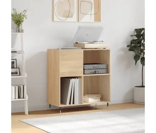 Plaadikapp, Sonoma Tamm, 84,5 X 38 X 89 cm Tehispuit