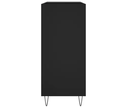 Skapītis, 84,5X38X89 Cm, Inženierijas Koks, Melns Vidaxl