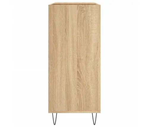 Vinilinių Plokštelių Spintelė, Ąžuolo, 84,5X38X89cm Mediena