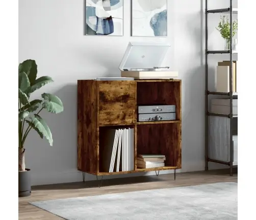 Plaadikapp, Suitsutatud Tamm, 84,5 X 38 X 89 cm Tehispuit