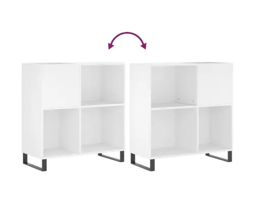 Skapītis, 84,5X38X89 Cm, Inženierijas Koks, Balts Vidaxl