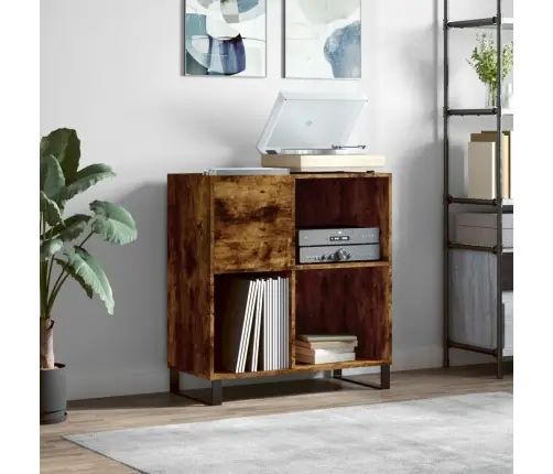 Plaadikapp, Suitsutatud Tamm, 84,5 X 38 X 89 cm Tehispuit