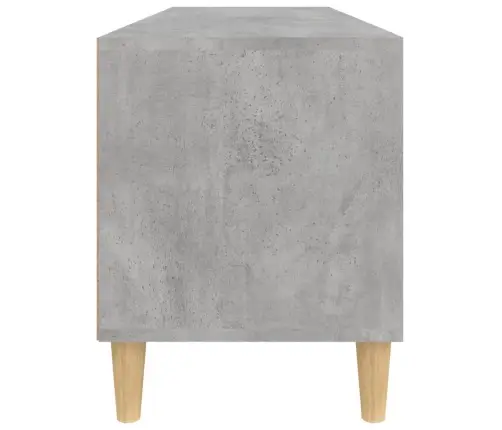 Tv Skapītis, Betona Pelēks, 100X34,5X44,5 Cm, Inženierijas Koks Vidaxl