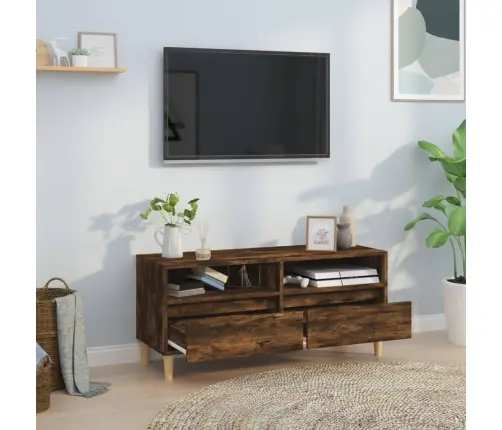 Tv Skapītis, Ozolkoka Krāsa, 100X34,5X44,5Cm, Inženierijas Koks Vidaxl