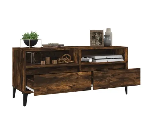 Tv Skapītis, Ozolkoka Krāsa, 100X34,5X44,5Cm, Inženierijas Koks Vidaxl