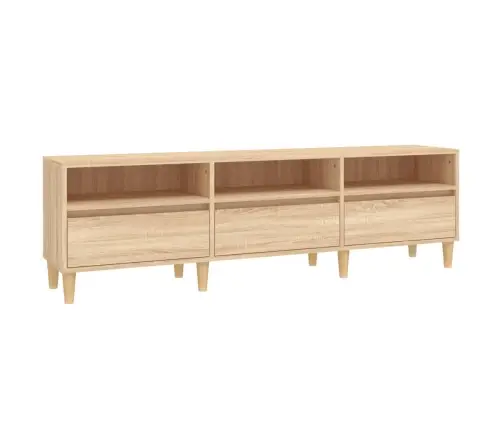 Tv Skapītis, Ozolkoka Krāsa, 150X30X44,5 Cm, Inženierijas Koks Vidaxl