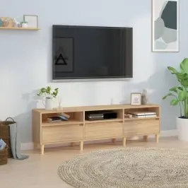 Tv Skapītis, Ozolkoka Krāsa, 150X30X44,5 Cm, Inženierijas Koks Vidaxl