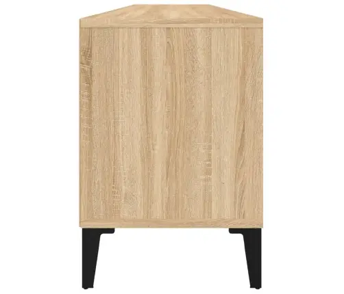 Televizoriaus Spintelė, Ąžuolo, 150X30X44,5cm Apdirbta Mediena