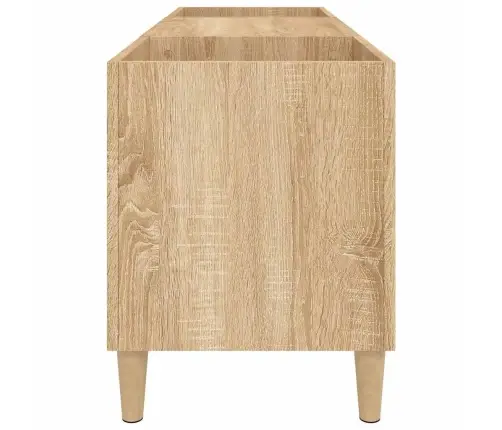 Ierakstu Skapītis, 121X38X48 Cm, Inženierijas Koks, Ozolkoka Vidaxl