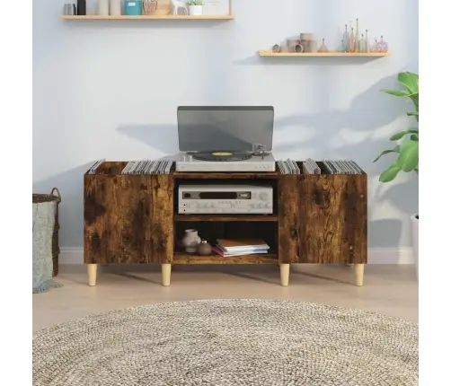 Plaadikapp, Suitsutatud Tamm, 121 X 38 X 48 cm Tehispuit