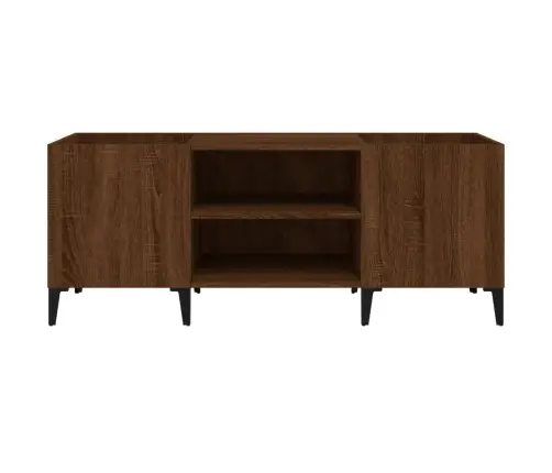 Vinilinių Plokštelių Spintelė, Ruda, 121X38X48cm Mediena