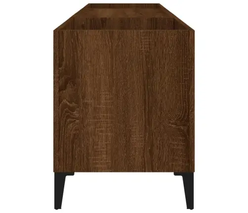 Vinilinių Plokštelių Spintelė, Ruda, 121X38X48cm Mediena