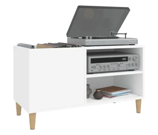 Plaadikapp, Valge, 84,5 X 38 X 48 cm Tehispuit