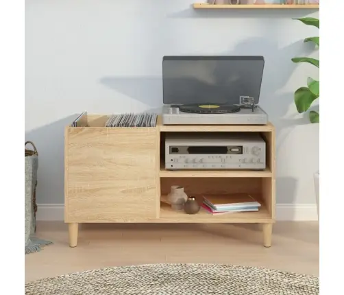 Plaadikapp, Sonoma Tamm, 84,5 X 38 X 48 cm Tehispuit