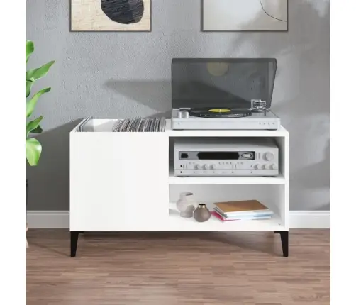 Plaadikapp, Valge, 84,5 X 38 X 48 cm Tehispuit