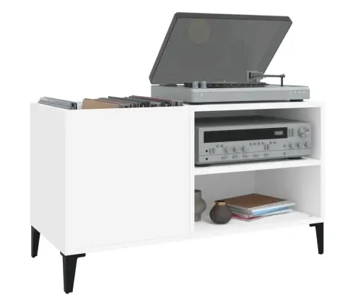 Plaadikapp, Valge, 84,5 X 38 X 48 cm Tehispuit