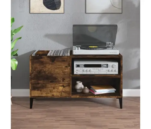 Plaadikapp, Suitsutatud Tamm, 84,5 X 38 X 48 cm Tehispuit