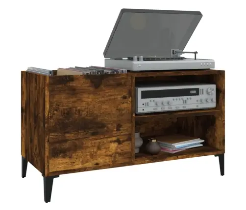 Plaadikapp, Suitsutatud Tamm, 84,5 X 38 X 48 cm Tehispuit