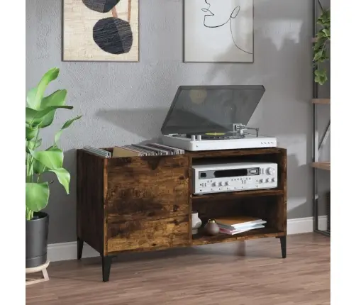 Plaadikapp, Suitsutatud Tamm, 84,5 X 38 X 48 cm Tehispuit