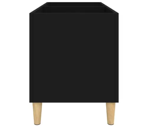 Plaadikapp, Must, 74,5 X 38 X 48 cm Tehispuit