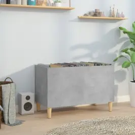 Ierakstu Skapītis, 74,5X38X48 Cm, Inženierijas Koks, Pelēks Vidaxl Ierakstu Skapītis, 74,5X38X48 Cm, Inženierijas Koks, Pelēks Vidaxl
