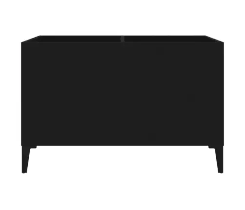 Skapītis, 74,5X38X48 Cm, Inženierijas Koks, Melns Vidaxl