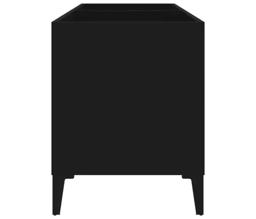 Skapītis, 74,5X38X48 Cm, Inženierijas Koks, Melns Vidaxl