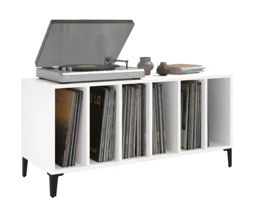 Plaadikapp, Valge, 100 X 38 X 48 cm Tehispuit