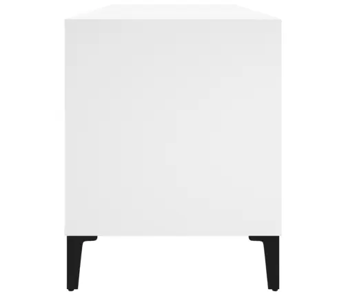 Plaadikapp, Valge, 100 X 38 X 48 cm Tehispuit