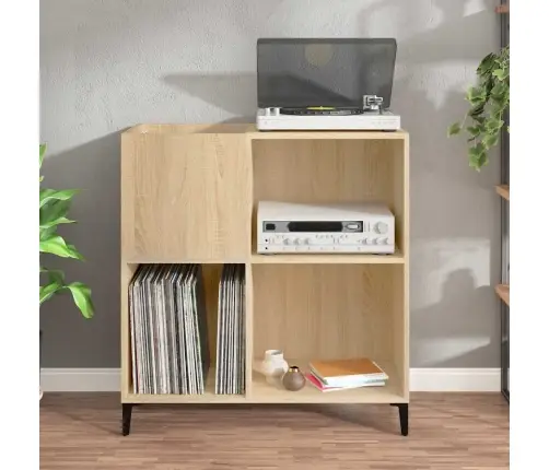 Plaadikapp, Sonoma Tamm, 84,5 X 38 X 89 cm Tehispuit