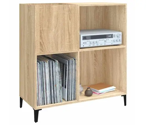 Plaadikapp, Sonoma Tamm, 84,5 X 38 X 89 cm Tehispuit