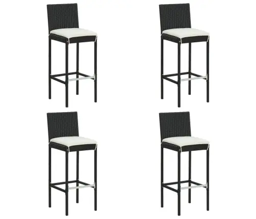 5-Daļīgs Dārza Mēbeļu Komplekts Ar Matračiem, Pe Rotangpalma Vidaxl