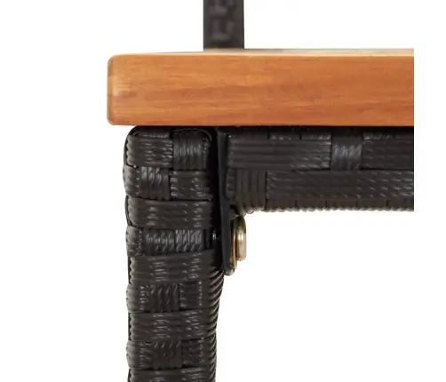 5-Daļīgs Dārza Bāra Mēbeļu Komplekts, Pe Rotangpalma, Akācija Vidaxl