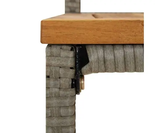 7-Daļīgs Dārza Bāra Mēbeļu Komplekts, Pe Rotangpalma, Akācija Vidaxl