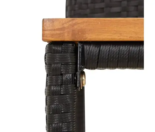 3-Daļīgs Dārza Bāra Mēbeļu Komplekts, Pe Rotangpalma, Akācija Vidaxl