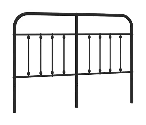 Rezerves Galvgalis, Metāls, Melns, 135 Cm Vidaxl