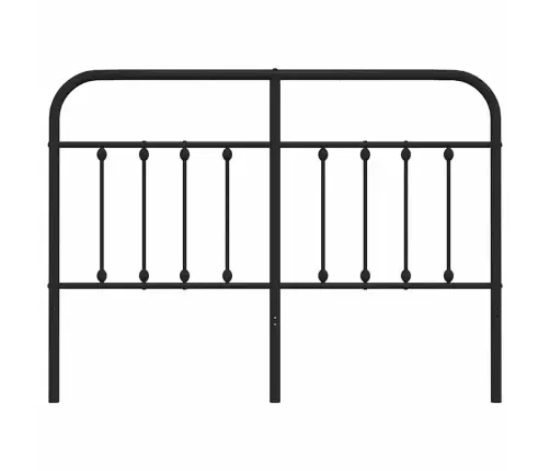 Rezerves Galvgalis, Metāls, Melns, 135 Cm Vidaxl