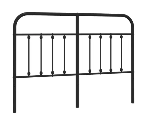 Rezerves Galvgalis, Metāls, Melns, 140 Cm Vidaxl