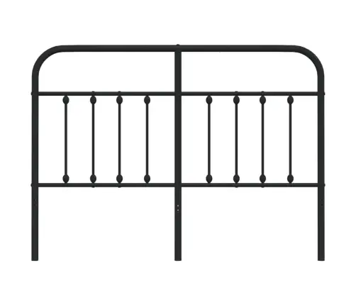 Rezerves Galvgalis, Metāls, Melns, 140 Cm Vidaxl