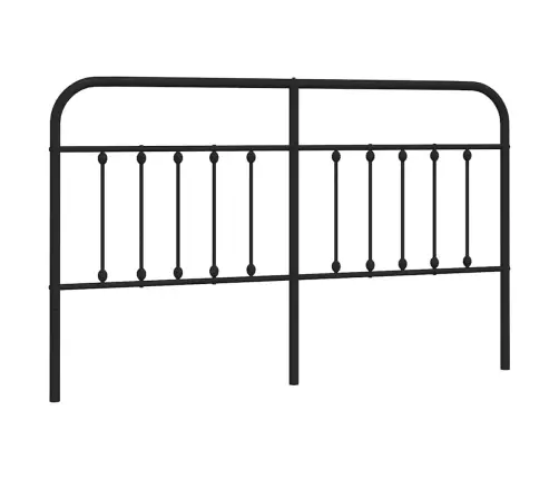 Rezerves Galvgalis, Metāls, Melns, 160 Cm Vidaxl